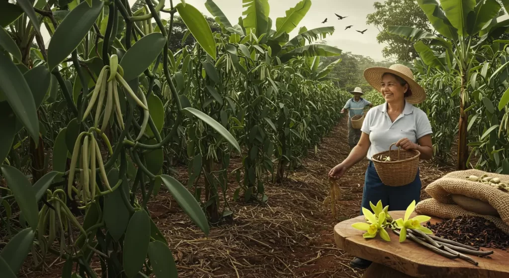 Sistema Agroflorestal com Baunilha Sistema Agroflorestal com Baunilha